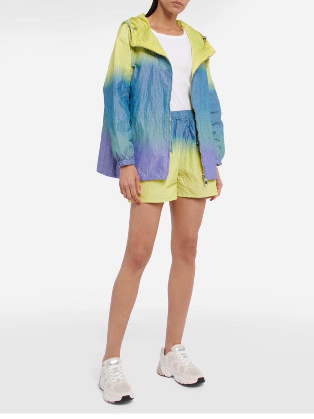 Tory Sport Gradient Hooded Jacket: SZ S